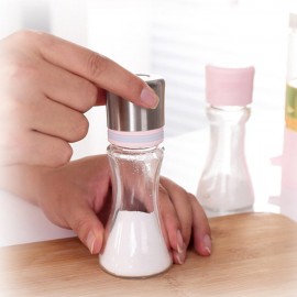 Happy Life Healthy Quantitative Salt Bottle Moisture-proof Sealed Salt Shaker Leakproof Salt Jar