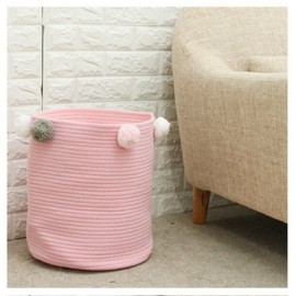 Household Hair Ball Storage Basket Laundry Basket Toy Storage Basket Dirty Clothes Storage Bucket