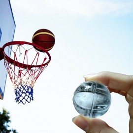 Ice Mold 6 With Basketball Ice Tray 3D Three-Dimensional Silicone Ice Tray With Lid