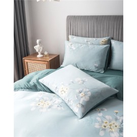 Ice Silk Cool Three-Piece Set Summer Cool Fabric  Kit Bedding