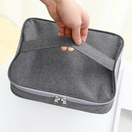 Insulated Lunch Box Bag Portable Rectangular Aluminum Lunch Box Bag