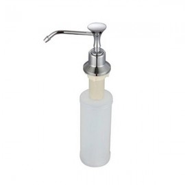 Kitchen Chrome Stainless Steel Liquid Soap Dispenser Kitchen Sink Soap Bottle