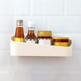 Kitchen Hanging Storage Box Without Punching Strong Paste Non-Debris Storage Basket