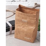 Kraft Paper Bento Bag Environmental Protection  Dupont Paper Aluminum Film Box Bag