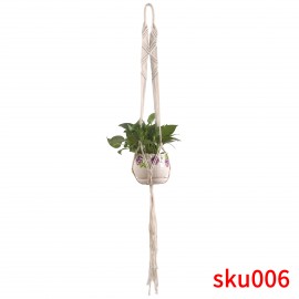 Macrame Plant Hangers Handmade Indoor Wall Hanging Planter Plant Holder Modern Home Design