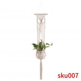 Macrame Plant Hangers Handmade Indoor Wall Hanging Planter Plant Holder Modern Home Design