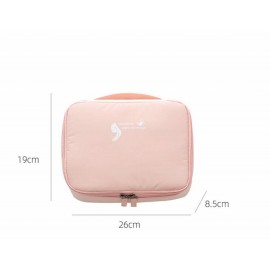 Memory Spinning Cosmetic Bag Large Capacity Compartment Multi-Function Travel Storage Bag