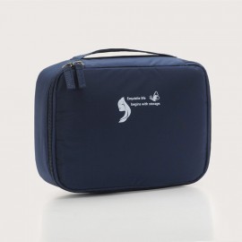 Memory Spinning Cosmetic Bag Large Capacity Compartment Multi-Function Travel Storage Bag