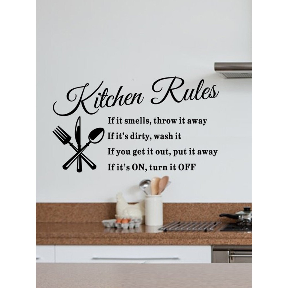 Miico Decorative Sticker Wall Stickers Decor DIY Stickers Kitchen Decoration For Living Room