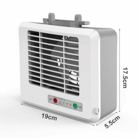 Mini Air Cooler 3 Speed USB Portable Air Conditioner Conditioning Humidifier Purifier Light Desktop Air Cooling Fan Air Cooler Fan for Car Office Home