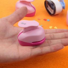 Mini Hole Puncher DIY Paper Cards Craft Punch Lovely Art Embossers Cutter Tool for Children