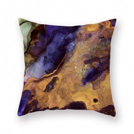 Modern Abstract Sunset Landscape Linen Cushion Cover Home Sofa Throw Pillowcases Home Decor