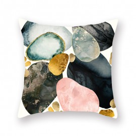 Modern Abstract Sunset Landscape Linen Cushion Cover Home Sofa Throw Pillowcases Home Decor