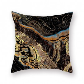 Modern Abstract Sunset Landscape Linen Cushion Cover Home Sofa Throw Pillowcases Home Decor