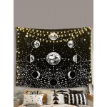 Moon Star Mandala Pattern Tapestry Wall Hanging Tapestries Living Room Bedroom Decoration