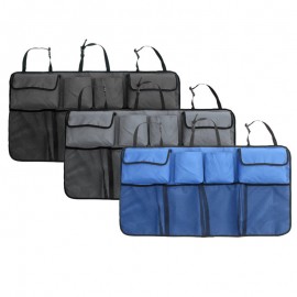 Multifunction Nylon Mesh Nets Car Trunk Storage Bag Back Seat Hanging Water Bottle Organizer