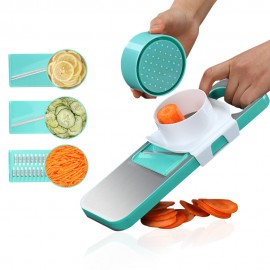 Multifunctional Stainless Steel Cutter Slicer Vegetable Cutter With Three Replaceable Blades