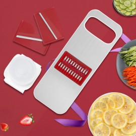 Multifunctional Stainless Steel Cutter Slicer Vegetable Cutter With Three Replaceable Blades