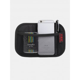 Multifunctional Vehicle Mobile Phone Storage Net Pocket Sticky Car Seat Back Portable Car Storage Bag