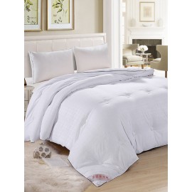 Plain Color Silk Quilt Pure Cotton Thickened Quilt Warm Winter Autumn Comforter Luxury Quilt Comfy Bedding