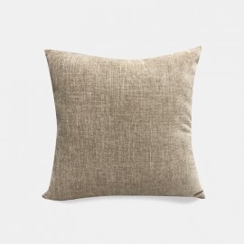 Plain Simple Cross Pattern Pillow Cushion Living Room Sofa Pillow Cover