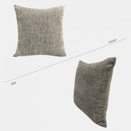 Plain Simple Cross Pattern Pillow Cushion Living Room Sofa Pillow Cover