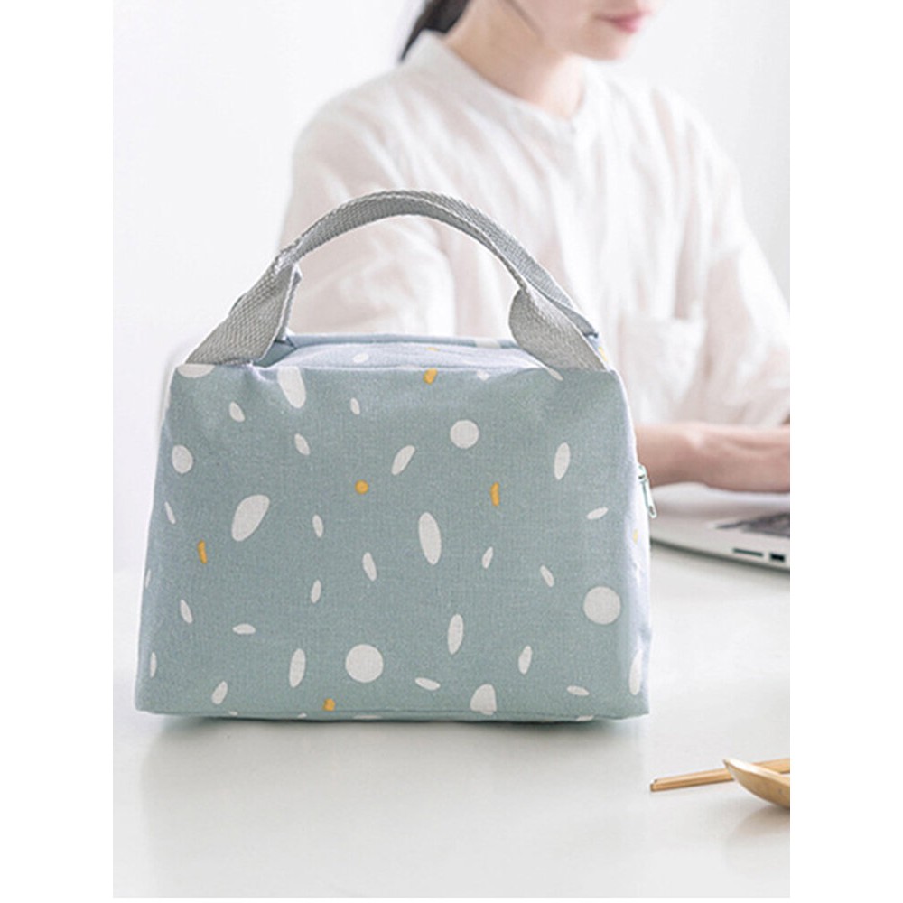 Portable Lunch Bag 2019 New Thermal Insulated Lunch Box Tote Cooler Bag Bento Pouch Picnic Lunch Container Food Bags