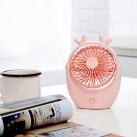 Portable Rechargeable Adjustable Table Fan Air Circulator Fan Cooling Fan for Dormitory Home Classroom Office