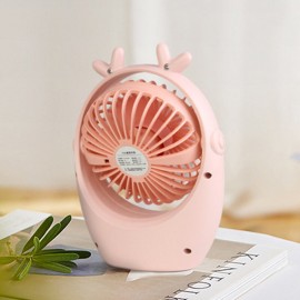 Portable Rechargeable Adjustable Table Fan Air Circulator Fan Cooling Fan for Dormitory Home Classroom Office