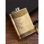 Portable Stainless Steel Hip Flask Wine Bottle Travel Whiskey Vodka Alcohol Liquor Flagon Male Mini Bottle