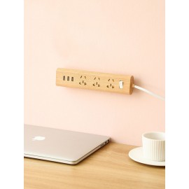 Powerful Traceless Punch-free Wall-Mounted Sticker Plug Fixer Home Self-Adhesive Socket Cable Wire Organizer Seamless Strip Holder