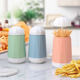 Press Type Automatic Toothpick Box Home Convenient Creative Simple Toothpick Tube Restaurant Toothpick Storage Jar