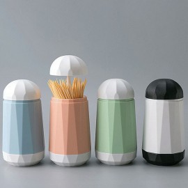 Press Type Automatic Toothpick Box Home Convenient Creative Simple Toothpick Tube Restaurant Toothpick Storage Jar