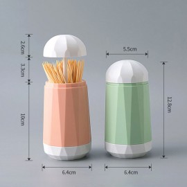 Press Type Automatic Toothpick Box Home Convenient Creative Simple Toothpick Tube Restaurant Toothpick Storage Jar