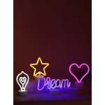 Rainbow Led Neon Light Sign Holiday Xmas Party Wedding Decorations Kids Room Home Decor