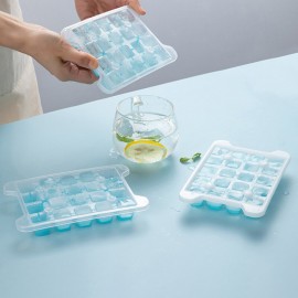 Refrigerator Ice Cube Quick Freeze Box Home-Made Ice Tray Mold Summer Cold Drink Making Ice Cube Artifact Large Capacity