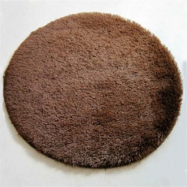 Round Fluffy Rugs Anti-Skid Shaggy Area Rug Room Home Bedroom Carpet Floor Mat