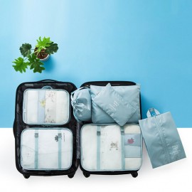 Seven-piece Travel Storage Bag Luggage Underwear Storage Travel Finishing Bag Clothing Storage Bag