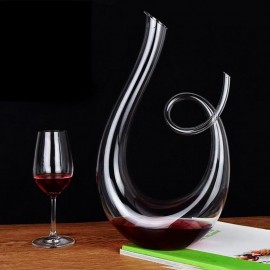 Snail Wine Pouring Tool Transparent Crystal Glass Wine Decanter Creative Shape Barware Set