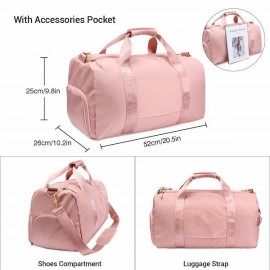 Solid Color Memory Cloth Material Waterproof Sports Fitness Storage Bag Portable Travel Storage Bag