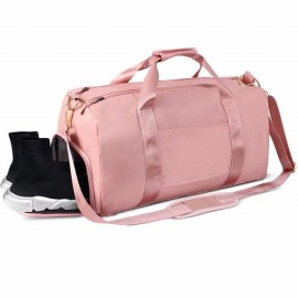 Solid Color Memory Cloth Material Waterproof Sports Fitness Storage Bag Portable Travel Storage Bag