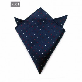 Square Dot Western Style Handkerchief for Men Suit  Paisley Pocket Tie Handkerchiefs