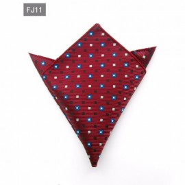 Square Dot Western Style Handkerchief for Men Suit  Paisley Pocket Tie Handkerchiefs