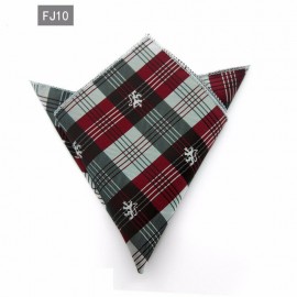 Square Dot Western Style Handkerchief for Men Suit  Paisley Pocket Tie Handkerchiefs