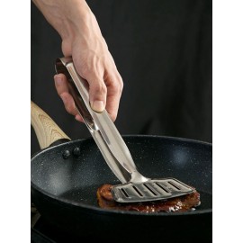 Stainless Steel Fried Fish Shovel Turning Fish Shovel Multi-function Frying Shovel Bread Pancake Steak Clip Spatula