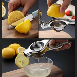 Stainless Steel Lemon Juicer Orange Press Squeezer Handmade Juice Extractor Hand Press Fruit Juicer