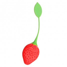 Strawberry Tea Strainer Tea Bags Silicone Loose-leaf Tea Infuser Filter Diffuser Fun Cartoon Tea Accessories