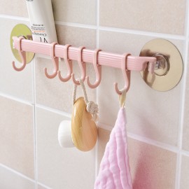 Strong Paste Hook No Marking Nailless Hook on Bathroom Wall Kitchen Bathroom