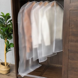 Transparent Clothing Dust Cover Coat Suit Dust Bag Cover Storage Bag