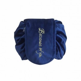 Velvet Cosmetic Bag Storage Bag Lazy Cosmetic Bag Portable Travel Large Capacity Storage Bag